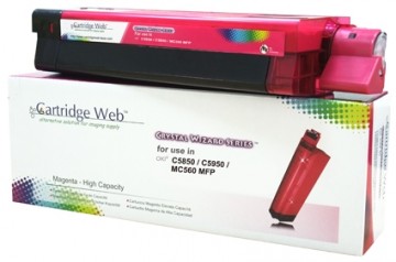 Toner cartridge Cartridge Web Magenta OKI C5850 replacement 43865722