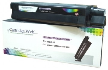 Toner cartridge Cartridge Web Black OKI C5800 replacement 43324424