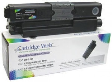 Toner cartridge Cartridge Web Black OKI C511 replacement 44973508