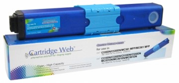 Toner cartridge Cartridge Web Cyan OKI C310 replacement 44469706