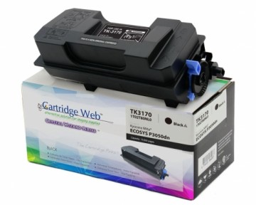 Toner cartridge Cartridge Web Black Kyocera TK3170 replacement TK-3170 (with waste toner box)