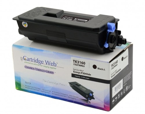Toner cartridge Cartridge Web Black Kyocera TK3160 replacement TK-3160 (with waste toner box) image 1