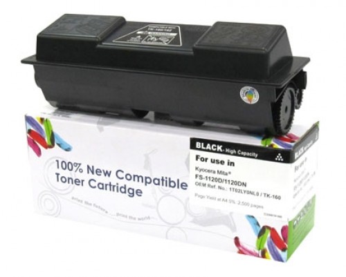 Toner cartridge Cartridge Web Black Kyocera TK160 replacement TK-160 image 1