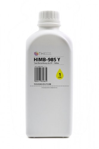 Bottle Yellow HP 1L Dye ink INK-MATE HIMB985 image 1