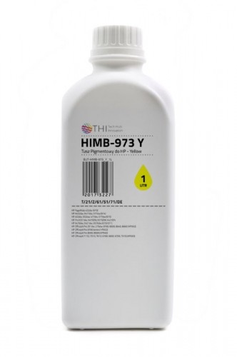 Bottle Yellow HP 1L Pigment ink INK-MATE HIMB973 image 1