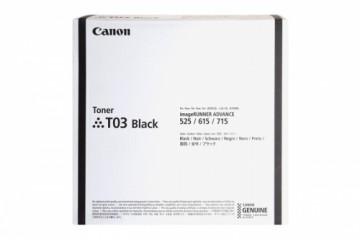 Original Toner Black Canon IR525, IR615, IR715 (T03, 2725C001)