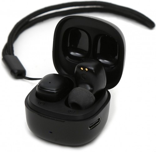 Platinet wireless earbuds PM1001B TWS, black (45923) image 3