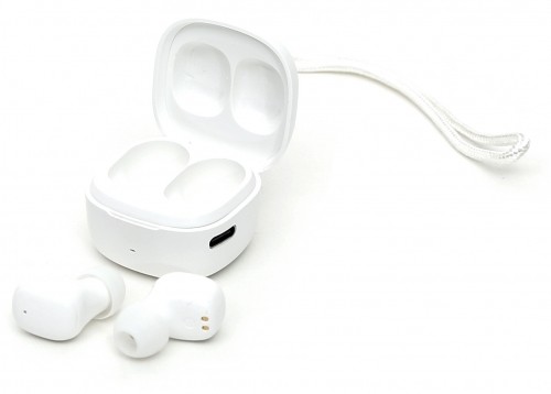 Platinet wireless earbuds PM1001W TWS, white (45924) image 1