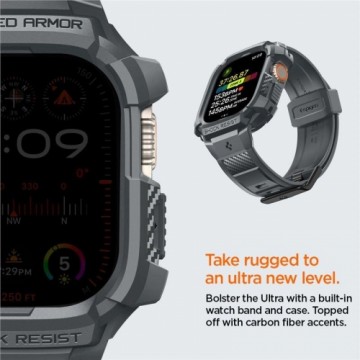 Spigen Rugged Armor Pro Case for Apple Watch Ultra 1|2 (49 mm) - Dark Gray