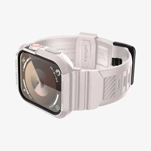 Spigen Rugged Armor Pro case for Apple Watch 4 | 5 | 6 | 7 | 8 | 9 | SE (44 | 45 mm) - beige image 4