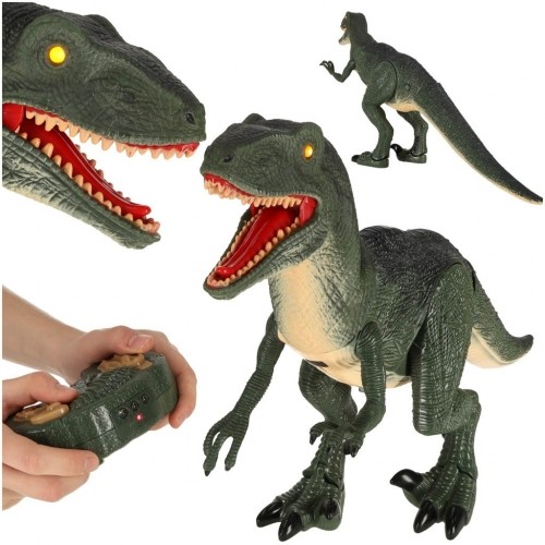RoGer RC Velociraptor Dinozaurs + Skaņas image 1