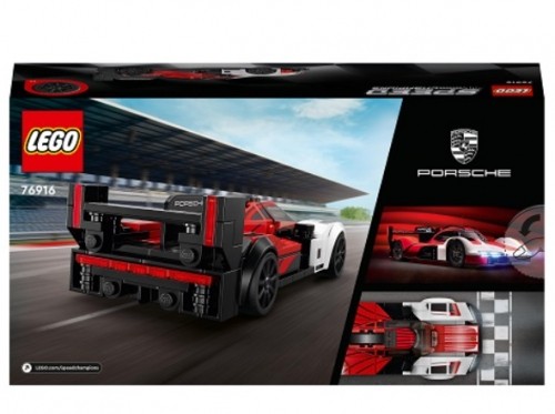 LEGO 76916 Speed Champions Porsche 963 Konstruktors image 4