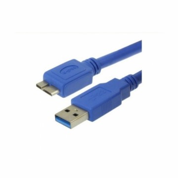 USB 3.0 A uz Micro USB B Kabelis 3GO CMUSB3.0 2 m Zils