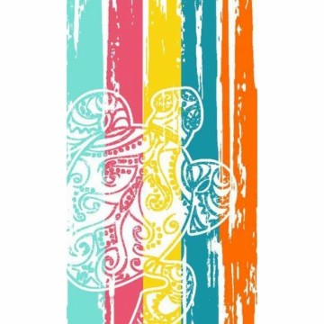 Pludmales dvielis Secaneta Kunkuru Daudzkrāsains Jacquard 100 x 170 cm