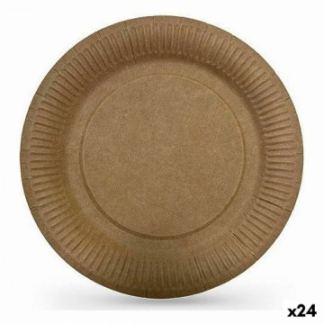 Набор посуды Algon Одноразовые крафтовая бумага 12 Предметы 18 cm (24 штук)