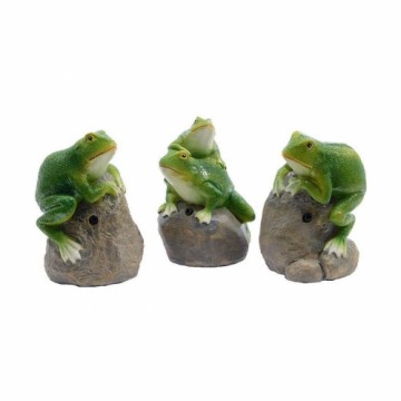 Декоративная фигура Decoris cо звуком 8 x 7,4 x 11,5 cm Зеленый Лягушка