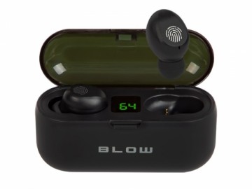 Headphones BLOW Earbuds BTE200 BLACK power bank 2000mAh