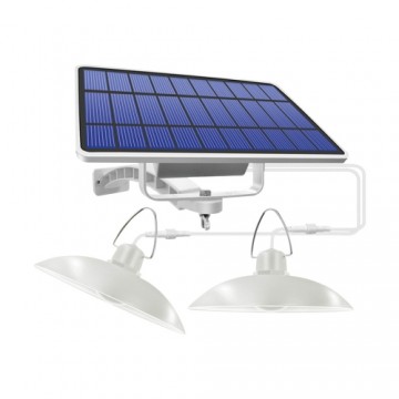SUNARI Solar Double Lamp LED FLS-80 6W 520lm 4500K 5500mAh Li-Ion Forever Light