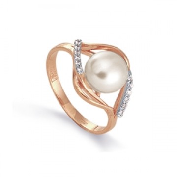 Gemmi Zelta gredzens ar pērli