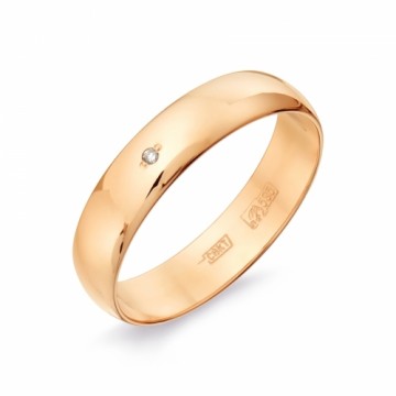 Gemmi Золотое кольцо с бриллиантом