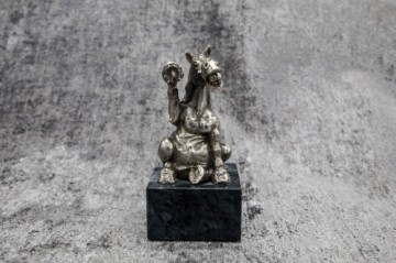 Gemmi Sudraba figurina Zirgs ar pakavu