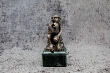 Gemmi Sudraba figurina Pertikis skumigs