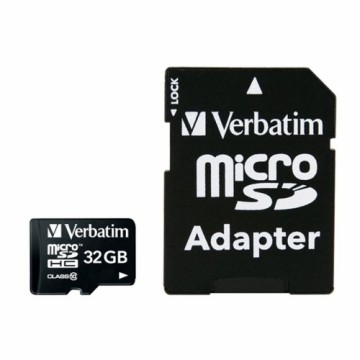 Mikro SD Atmiņas karte ar Adapteri Verbatim 44083
