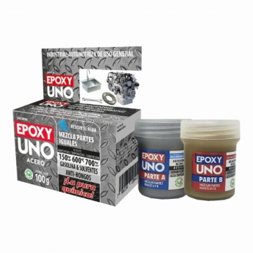 Two component epoxy adhesive Fusion Epoxy Black Label Unoa98 Universāls Tumši pelēks 100 g
