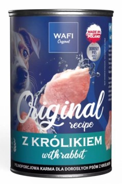 WAFI Original recipe Rabbit - Wet dog food - 400 g