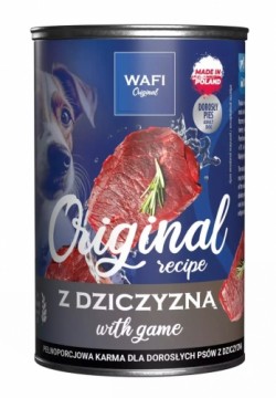WAFI Original recipe Game - Wet dog food - 400 g