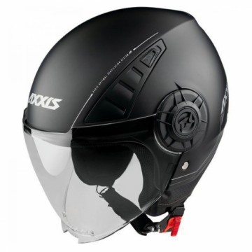 Axxis Helmets, S.a. Square Solid (S) A1 BlackMat ķivere