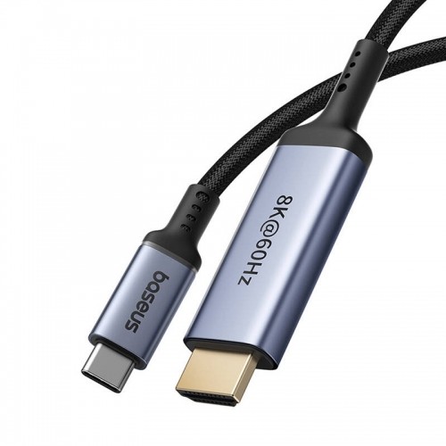 Adapter Baseus USB-C to HDMI High Definition 1.5m (black) image 5