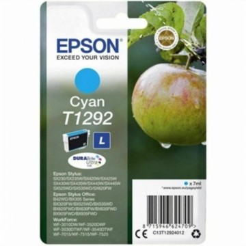 Saderīgs tintes kārtridžs Epson C13T12924012 Ciānkrāsa