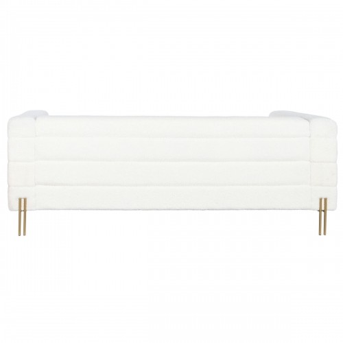Dīvāns DKD Home Decor Balts Metāls 205 x 85 x 73 cm image 3