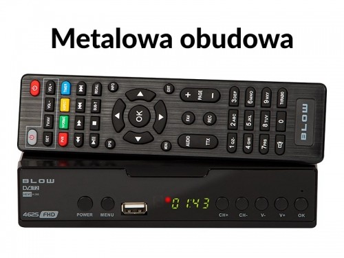 DVB-T2 decoder BLOW 4625FHD H.265 H.265 V2 tuner image 4