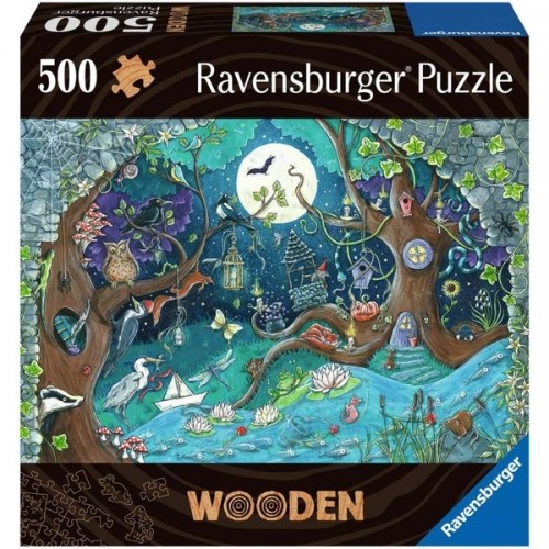 Ravensburger Wooden Puzzle Fantasy Forest image 1