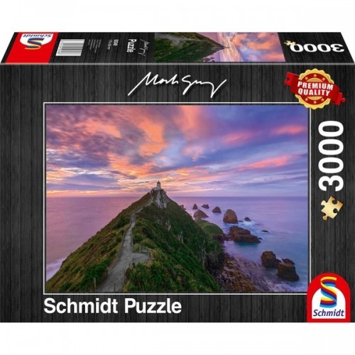 Schmidt Spiele Puzzle Nugget Point Lighthouse image 1