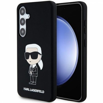 Karl Lagerfeld KLHCS24MSNIKBCK S24+ S926 hardcase czarny|black Silicone Ikonik