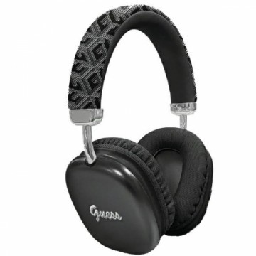 Guess słuchawki nauszne Bluetooth GUBHK1GCTCSK czarny|black Gcube Metallic Script Logo