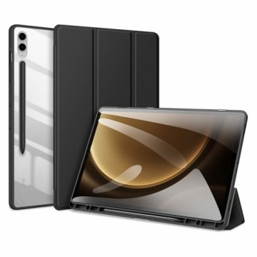 Dux Ducis Toby Magnet Case grāmatveida maks planšetdatoram Samsung X610 Galaxy Tab S9 FE Plus melns