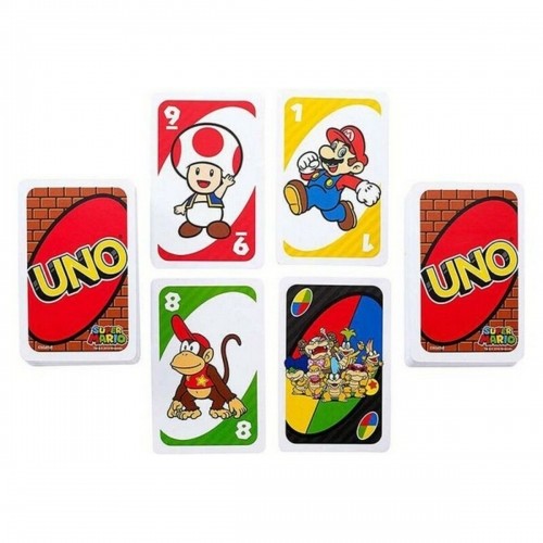 Kāršu Spēles UNO Super Mario Mattel image 3