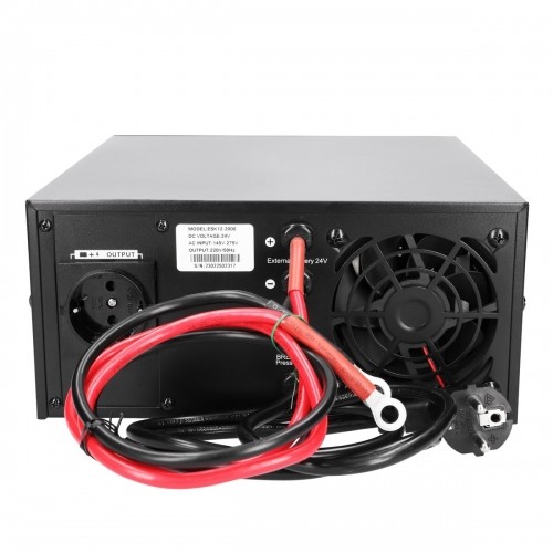 Extralink Piorun 800VA|640W | Силовой инвертор | чистая синусоида, напряжение аккумулятора 12VDC image 3