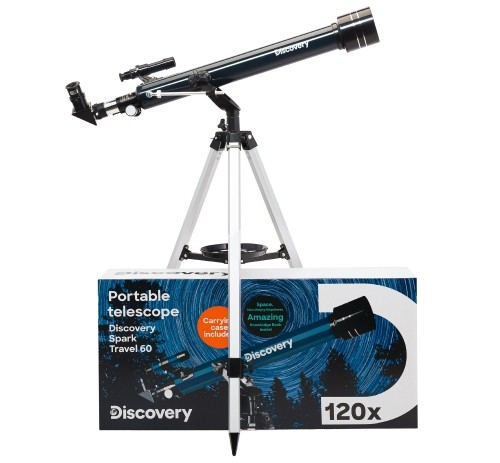 (EN) Discovery Spark Travel 60 Telescope with book image 2