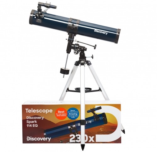 (EN) Discovery Spark 114 EQ Telescope with book image 2