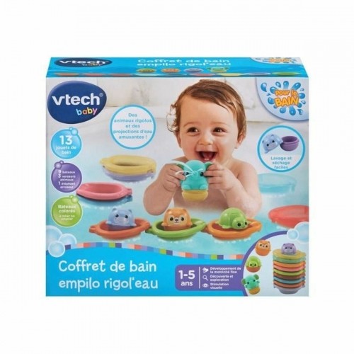Образовательная игрушка Vtech Baby Coffret de Bain empilo rigo l´eu (FR) image 4