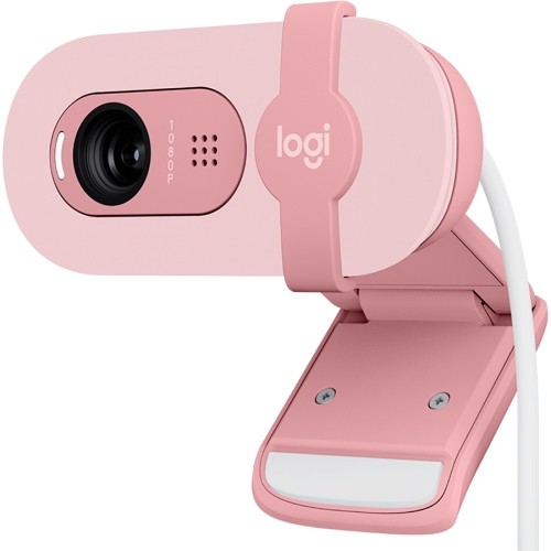 LOGITECH Brio 100 Full HD Webcam - ROSE - USB-C image 2