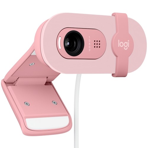 LOGITECH Brio 100 Full HD Webcam - ROSE - USB-C image 3