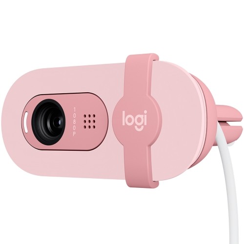 LOGITECH Brio 100 Full HD Webcam - ROSE - USB-C image 4