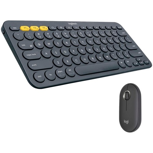 LOGITECH Pebble 2 Bluetooth Keyboard Combo - TONAL GRAPHITE - US INT'L image 1