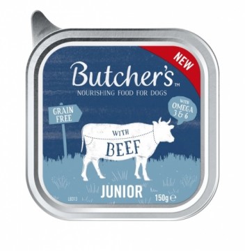 BUTCHER'S Original Junior Pate with beef - Wet dog food - 150 g